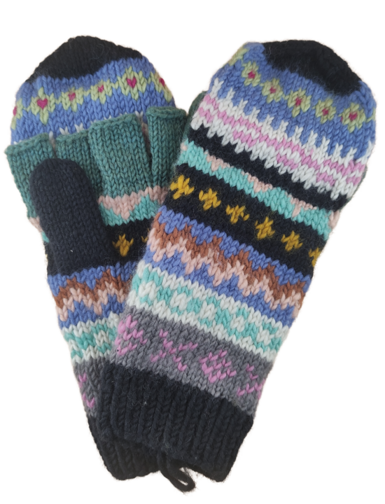 Merino Handwarmer Rochak Handknit Craft
