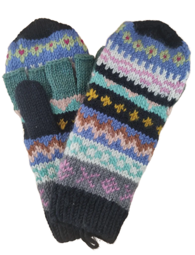 Merino Handwarmer Rochak Handgebreide ambacht