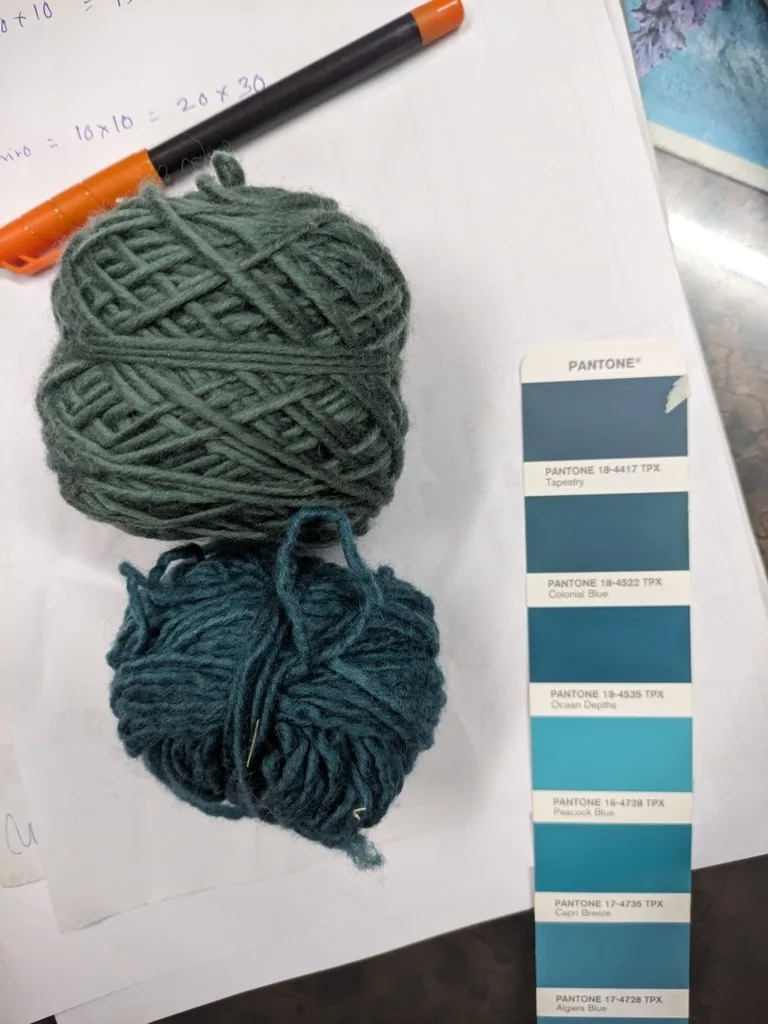 Meer Teal-kleuren in Merino