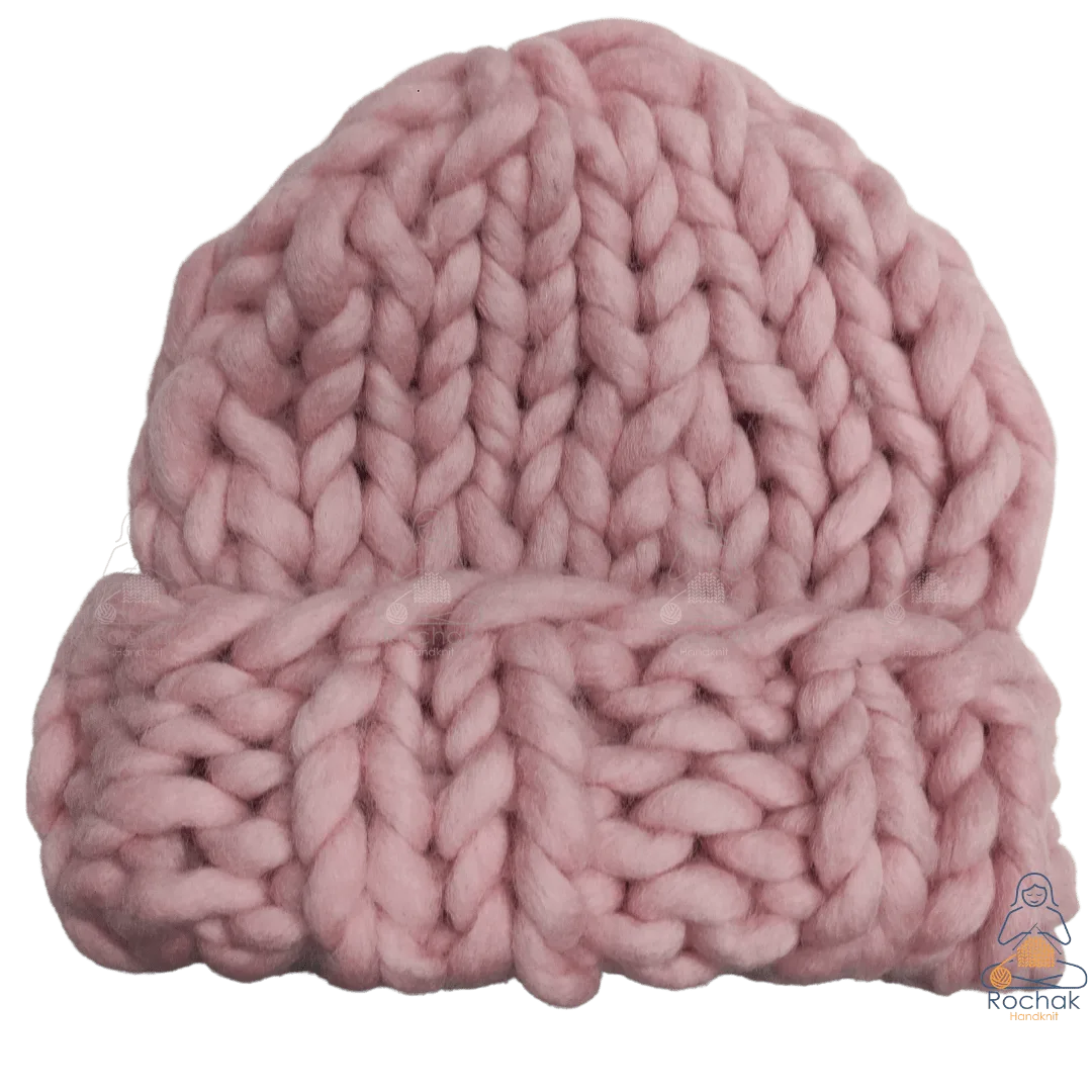 超厚毛线帽 - 由 Rochak Handknit 的编织者手工编织