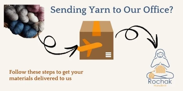 voordat ik garen naar Rochak Handknit stuurde