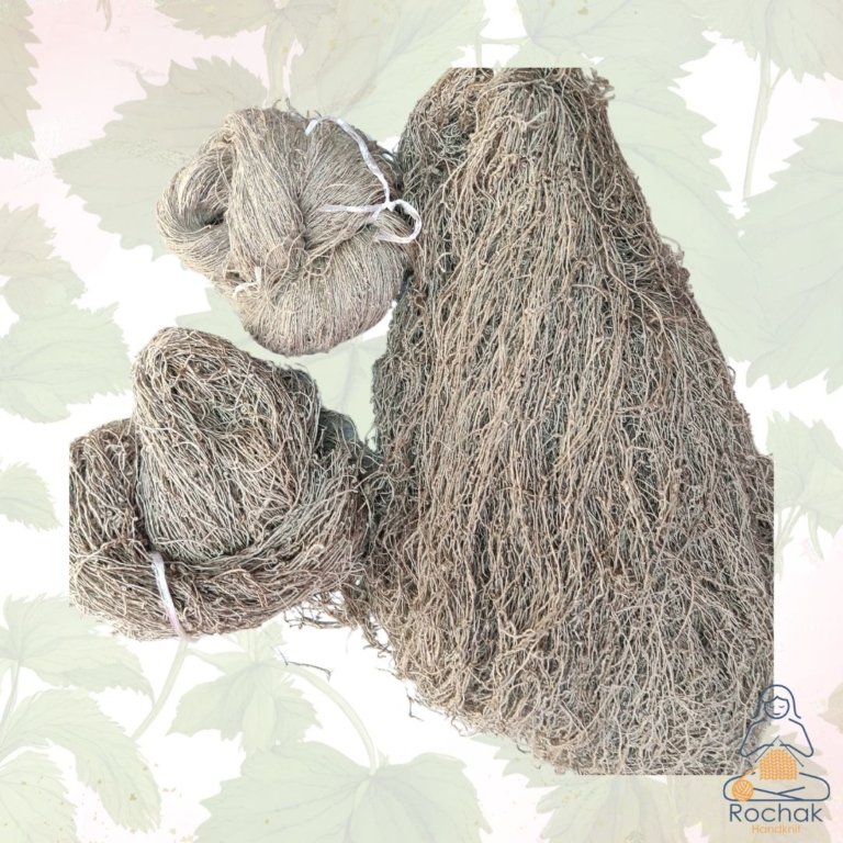 nettle fibres (Allo) are extracted from the stalks of nettle plants (Girardinia diversifolia) found in the Himalayan region.